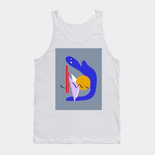 Abstract Composition III Tank Top